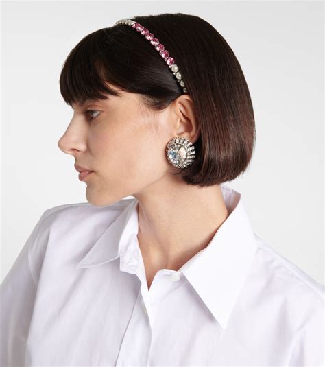 miu miu headband|miu michael headband.